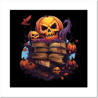 Halloween Gift For Book Lovers Posters and Art